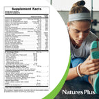 NaturesPlus BrainCeutix Multivitamin Capsules - 90 Capsules - Supports Cognition, Concentration & Clarity - Enhances Memory - Vegan, Gluten Free, Non-GMO - 30 Servings