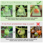 Boao 200 Pcs Fruit Protection Bags