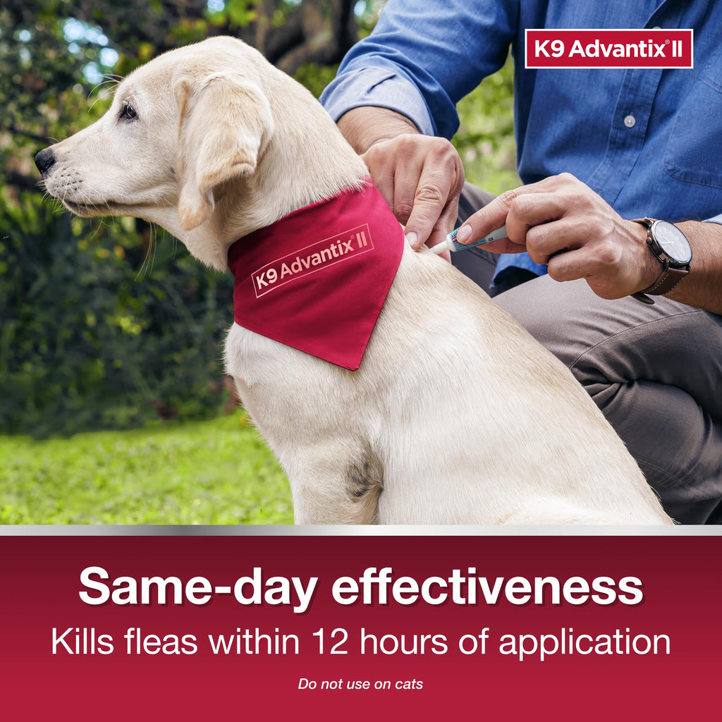 K9 Advantix II Flea & Tick Topical for Extra Large Dogs Over 55 lbs., 6ct