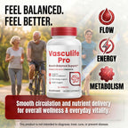 (3 Pack) Vasculife Blood Balance Capsules - Official Vasculife Supplement Pills with Premium Ingredients, Advanced Formula Support for Overall Health & Wellness Reviews (180 Capsules)