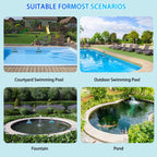 Saugnlbs Pool Animal Escape Ramp,Pool Frog Saver,Animal Saver for Swimming Pool Critter, Rescue for Toads, Flog,Lizards, Ducks, Snakes, Mice,Pack of 2