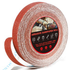 Emery Cloth Roll 80 Grit 1" x 98' for Metal & Wood