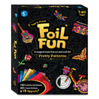 Skillmatics Foil Fun - Pretty Patterns, 18 DIY Magnets Mess-Free Art, Colorful Creative Party Activity, Craft Kits, 60+ Foam Stickers, Christmas Gifts for Kids, Teens, Adults, Families