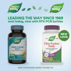 Nature's Way Fiber Fusion Daily, Psyllium Husk Capsules with Oat Bran, Guar Gum, Pectin, Digestive Health Support*, Vegan, 150 Capsules (Packaging May Vary),(Pack of 2)
