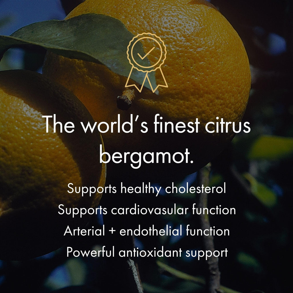 NAOMI Italian Citrus Bergamot 500mg + Resveratrol, Award-Winning Cardiologist Dvlpd, Supports Normal Cholesterol & Healthy Cellular Function, 7 Key Polyphenols, Resveratrol & Olive Leaf, 90-Day Supply