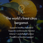 NAOMI Italian Citrus Bergamot 500mg + Resveratrol, Award-Winning Cardiologist Dvlpd, Supports Normal Cholesterol & Healthy Cellular Function, 7 Key Polyphenols, Resveratrol & Olive Leaf, 90-Day Supply