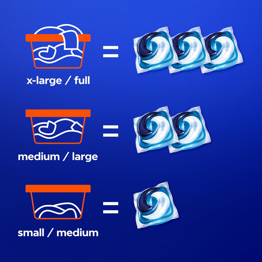Tide 4-in-1 Ultra Oxi PODS Laundry Detergent Pacs, 85 Count, HE Compatible, Built in Pre-treater for Stains