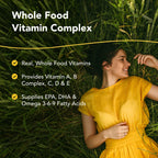 NORTH AMERICAN HERB & SPICE Purely Pak - Whole Food Vitamin Supplement Plan - Vitamin A, B Complex, C, D, E & Omega 3-6-9 - Easily Absorbable - Non-GMO - 30-Day Supply