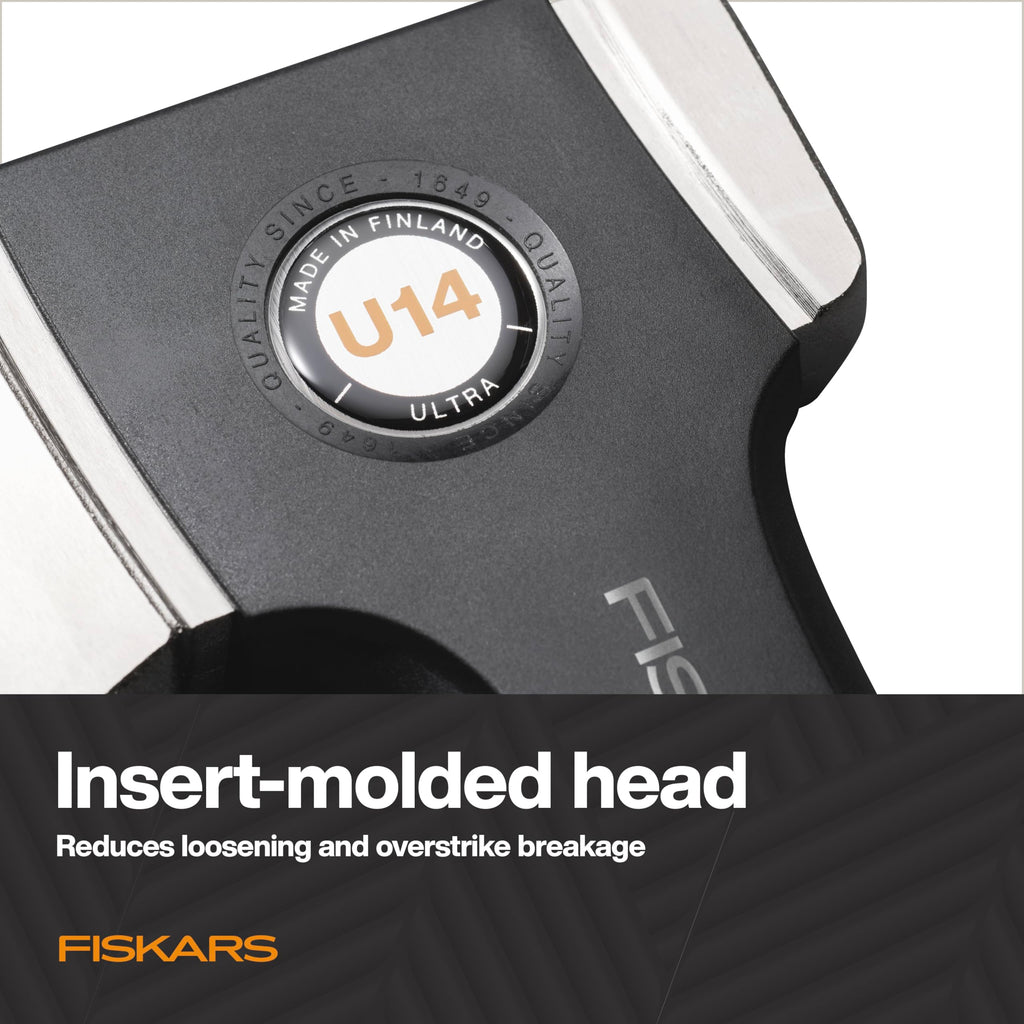 Fiskars U14 Universal Hatchet 14", RazorEdge Blade & ToughCoat Plating