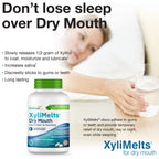 Oracoat XyliMelts for Dry Mouth Relief with Xylitol 230 Ct, Mild Mint