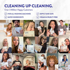 The Clean People Dishwasher Tablets - Cuts Grease & Rinses Sparkling Clean - Residue-Free - Phosphate Free Dishwashing Tablets (60 Count, Lemon Verbena)
