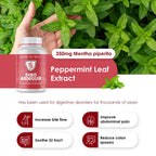 SIBO | IBS Relief (Clinical Grade Treatment) Bloating, Diarrhea, Leaky Gut, Gas | Delayed Release Peppermint | Supplement Effective On Irritable Bowel Syndrome & Small Intestine Bacteria Overgrowth