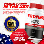LIVORKA (2 Pack Eronex Vitamin Complex Pills, Eronex Capsules, Official Advanced Formula Capsulas, Eronex All-Natural Support Pills, Eronex Pastillas Reviews, 120 Capsules for 2 Months