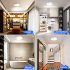 Homelist Newly Upgraded 8000mAh Rechargeable Motion Sensor Ceiling Light