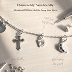 ASHINE Necklaces for Women Dainty 925 Sterling Silver Box Chain 1mm