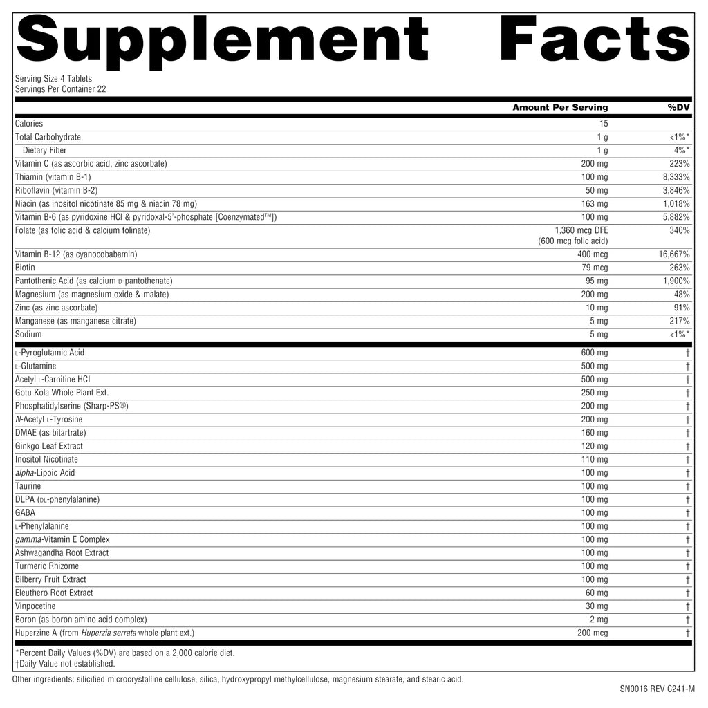 Source Naturals Higher Mind, with Phosphatidylserine - 90 Tablets