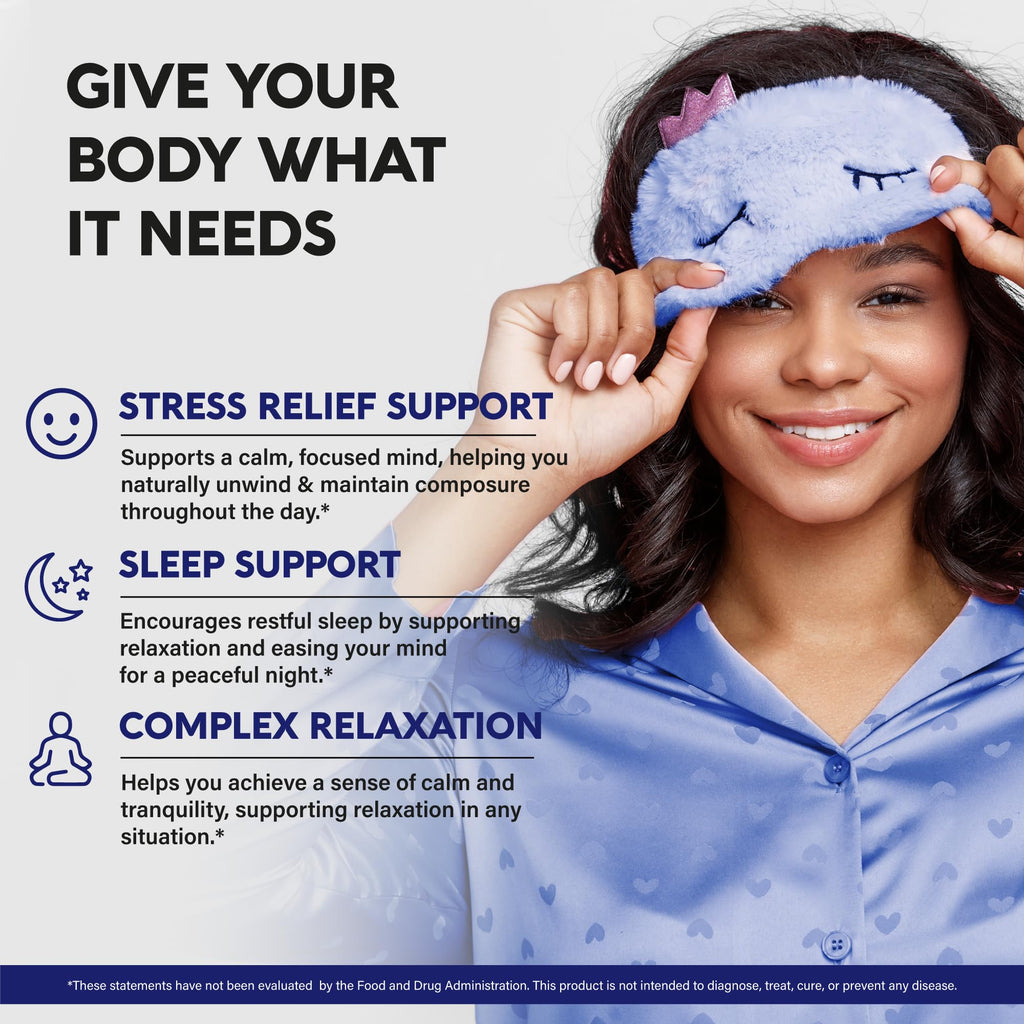 L Theanine 400 mg | L-Theanine Stress Relief | Extra Strength Supplement | Made in USA | Relaxation, Sleep & Calm Support | For Men & Women | Plant Based, Non-GMO & Gluten-Free | 180 Vegan Capsules