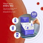 Healthycell Bioactive Daily Liquid Multivitamin for Men & Women – 20+ Essential Vitamins, Minerals & Antioxidants for Brain, Heart, Immunity, Energy, Skin & Hair Support - 30 Gel Packs