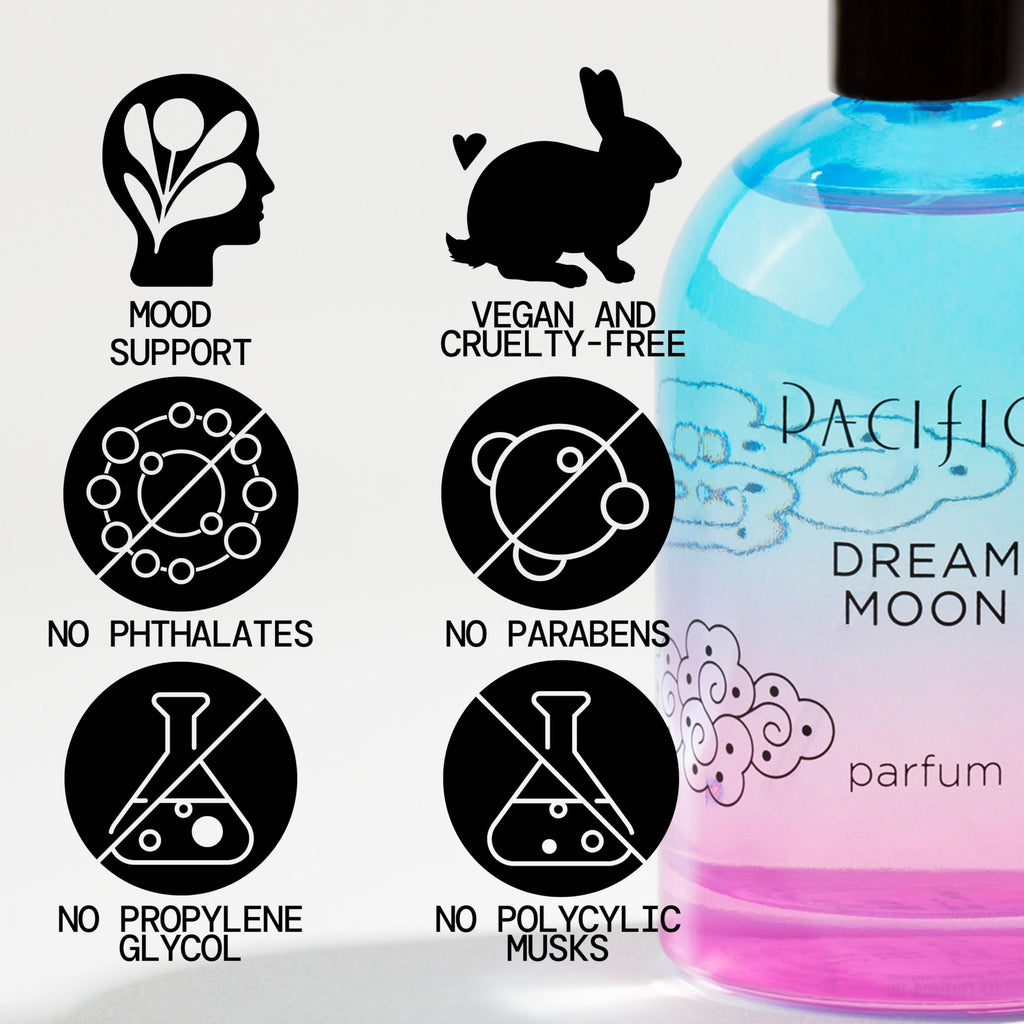 Pacifica Dream Moon Spray Perfume 2 fl oz ��� Bergamot, Pink Rose, Vanilla, Sandalwood & Patchouli ��� Clean, Vegan & Cruelty-Free Natural Perfume