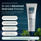 Dr. Jen Super Paste Toothpaste with 10% Premium Nano Hydroxyapatite, Fluoride, Xylitol & Glycerin for Daily Oral Care, Designed for Sensitive Teeth, Vegan, Travel Essentials, Cool Mint Flavor, 1 Pack