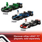 LEGO Speed Champions Kick Sauber F1 Team C44 Race Car Toy - Building Set for Kids, Boys & Girls, Ages 10+ - Toy Car for F1 Fans - Gift Idea for Birthday - 77247