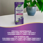 Nature's Way Sambucus Elderberry Immune Syrup for Kids Ages 2+,Echinacea & Propolis,with Superfood Antioxidants(1),Immune Support Syrup*,Vegetarian,Berry Flavored,8 Fl Oz,(Pack of 2)