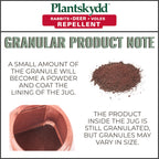 Plantskydd Animal Repellent - Repels Deer, Rabbits, Elk, Moose, Hares, Voles, Squirrels, Chipmunks and Other Herbivores; 3.5 LB Granular Shaker Jug (PS-VRD-3)
