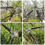 AIRAJ PRO 18"Mini Loppers,Heavy Duty Tree Trimmer with 1.5 Inch Cutting Capacity,Branch Cutter with SK5 Steel Blade,Garden Loppers with Non-slip Handle for Garden Farm Orchard