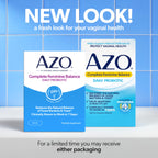 AZO Complete Feminine Balance Daily Vaginal Probiotics for Women, Clinically Proven to Help Protect Vaginal Health, Helps balance pH and yeast, 30 Count