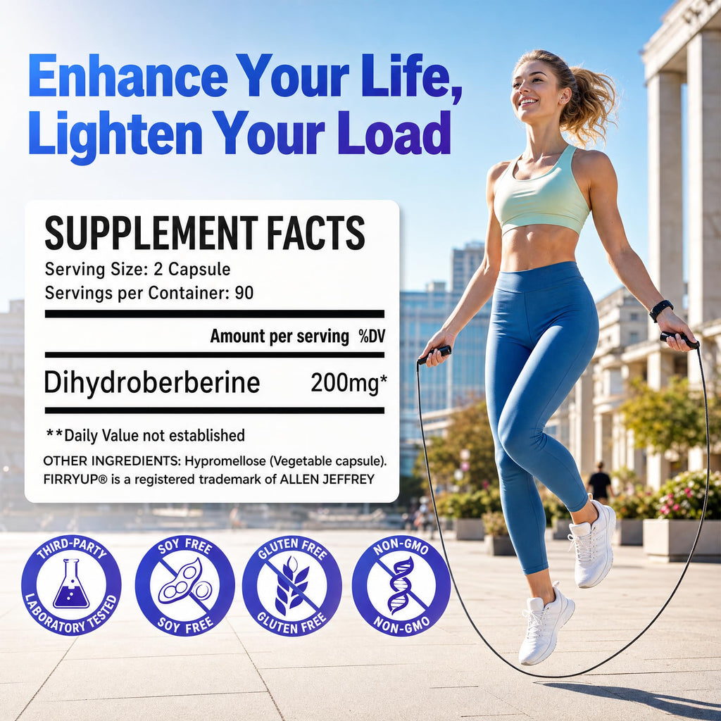 Strmuscle Dihydroberberine Supplement 200mg, Hight Absorption Berberine Supplement for Men & Women - Metabolic & Wellness Support, 180 Capsules