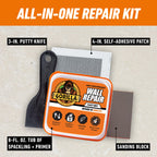 Gorilla Wall Repair Kit Featuring Gorilla Heavy Duty Wall Repair Spackling + Primer White