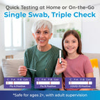 INDICAID COVID-19/Flu A+B 3-in-1 Antigen Test – FDA 510(k)-cleared - Results in 10 Minutes - Made in USA - 5 Tests -Covid Flu Test Combo has 2 more indicators than Covid Tests to guide medication - Easy to Use - FSA/HSA Eligible
