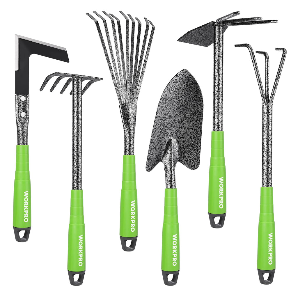 WORKPRO 6-Piece Garden Tool Set