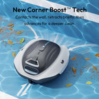 Bubot 300P Pool Vacuum, Cordless Robotic Pool Cleaner, Superior Suction, Smart Senor, DirtLock 2.0, 90-Min Runtime for Above-Ground Flat Pools up to 850 Sq.Ft.