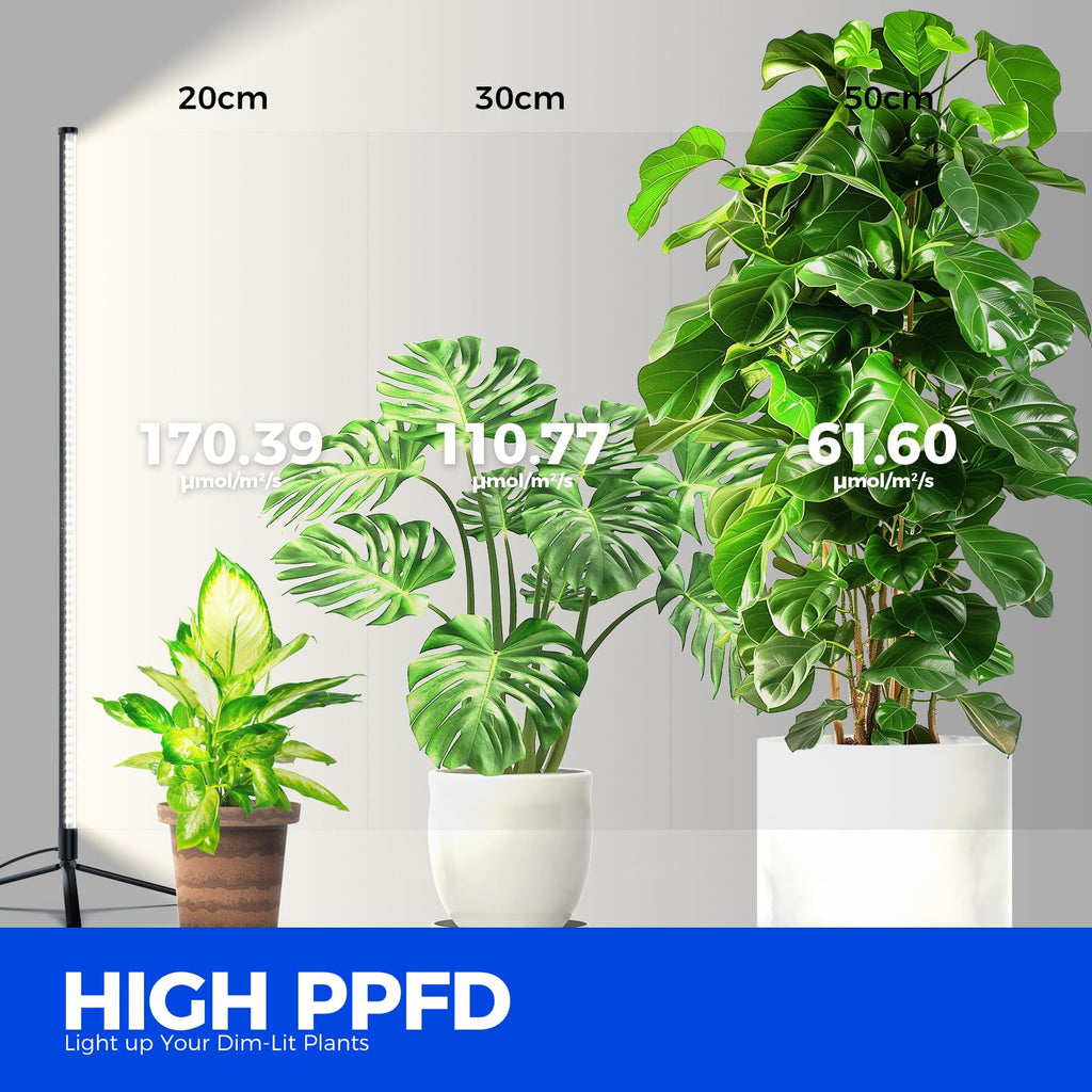 Barrina T10 Vertical Grow Light, 4FT 42W, 5000K Full Spectrum, High PPFD
