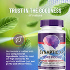 Synaptic XR Capsules, SynapticXR, Synaptic XR Core Focus, Synaptic XR Brain Caps, Synaptic XR, Brain Synaptic XR, Synaptic XR Advanced Formula 60 Capsules for 1 Month