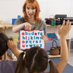 JoyNote Classroom Magnetic Letters Kit 234 Pcs with Double-Side Magnet Board - Foam Alphabet Letters for Kids Spelling and Learning