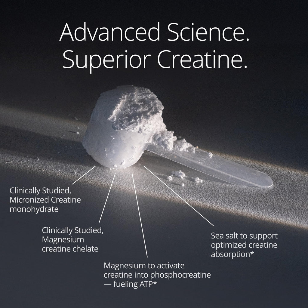 Advanced Creatine Qualia Creatine | Advanced Creatine Complex | 2 Sources + Magnesium ...