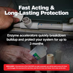 AC Drain Line Cleaner - 4 Pack / 12 Month Supply - Cleans HVAC drain lines, condensate lines, and more