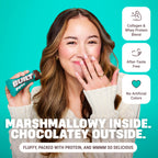 Built Bar 12 Pack High Protein and Energy Bars - Low Carb, Low Calorie, Low Sugar - Covered in 100% Real Chocolate - Delicious, Healthy Snack - (Cookie Dough Chunk Puff)