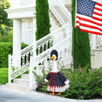 Yeyeplum Veterans Day Goose Outfits for 23'' American Flag Goose Clothes