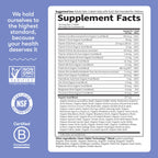 Garden of Life Once Daily Whole Food Multivitamin for Men, Organic Mens Vitamins & Minerals, Vitamin C, Zinc, Vegan, for Health & Well-Being, 60 Tablets