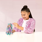 Magic Mixies Pixlings Deluxe Pack, Deerlee The Deer, Shimmer Reveal, Create & Mix Potion That Magically Reveals 6.5" Pixling Doll Inside Potion Bottle - Exclusive Mini Mixies & 6 Hair Accessories