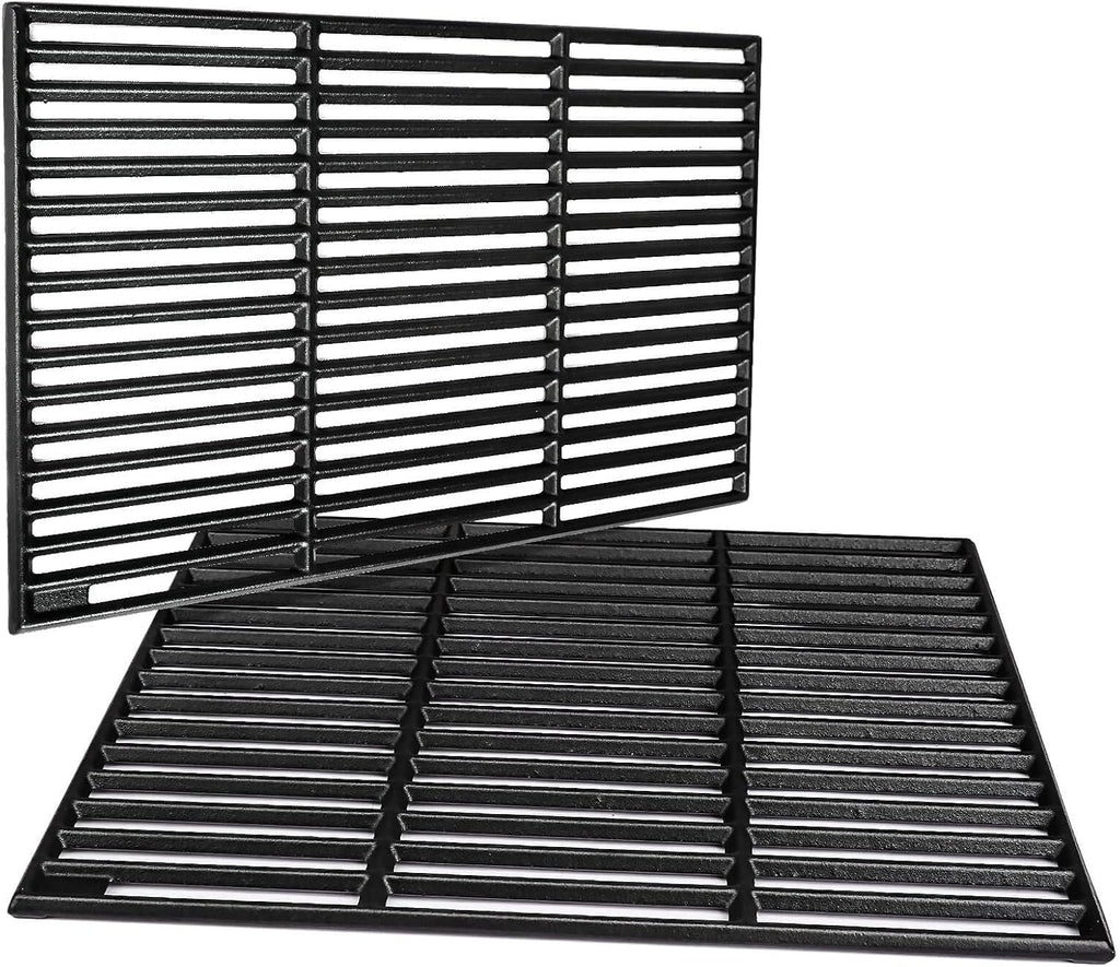 GRISUN Grill Grates for Masterbuilt Gravity Series 1050 Grills, Heavy Duty Cast Iron Grill Grids for Masterbuilt 1050 Digital Charcoal Grill + Smoker, 2 PCS