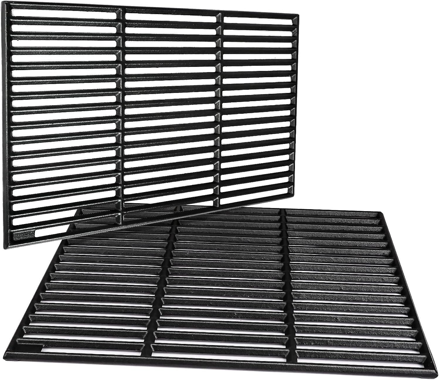GRISUN Grill Grates for Masterbuilt Gravity Series 1050 Grills, Heavy Duty Cast Iron Grill Grids for Masterbuilt 1050 Digital Charcoal Grill + Smoker, 2 PCS
