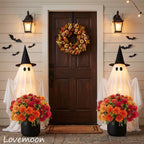 lovemoon Artificial Chrysanthemums Flowers for Outdoors, Fall