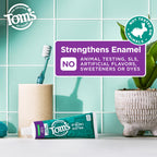 Tom's of Maine Whole Care Natural Toothpaste with Fluoride, Spearmint, 4 Ounce (Pack of 3), (Packaging May Vary)