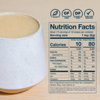 Laird Superfood Non-Dairy Superfood Creamer - Coconut Powder Coffee Creamer - Sweet & Creamy - Gluten Free, Non-GMO, Vegan - 16 oz. Bag, Pack of 1