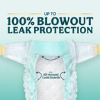 Swaddlers Diapers, Size 2 (10-22 lbs), 186 Count, Fragrance Free, Hypoallergenic, Absorbent, Pediatrician Recommended, Skin Safe