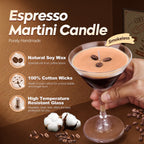 Espresso Martini Candle, Espresso Martini Gifts, Coffee Scented Candle